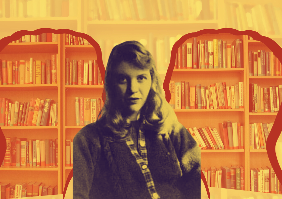 girl with books